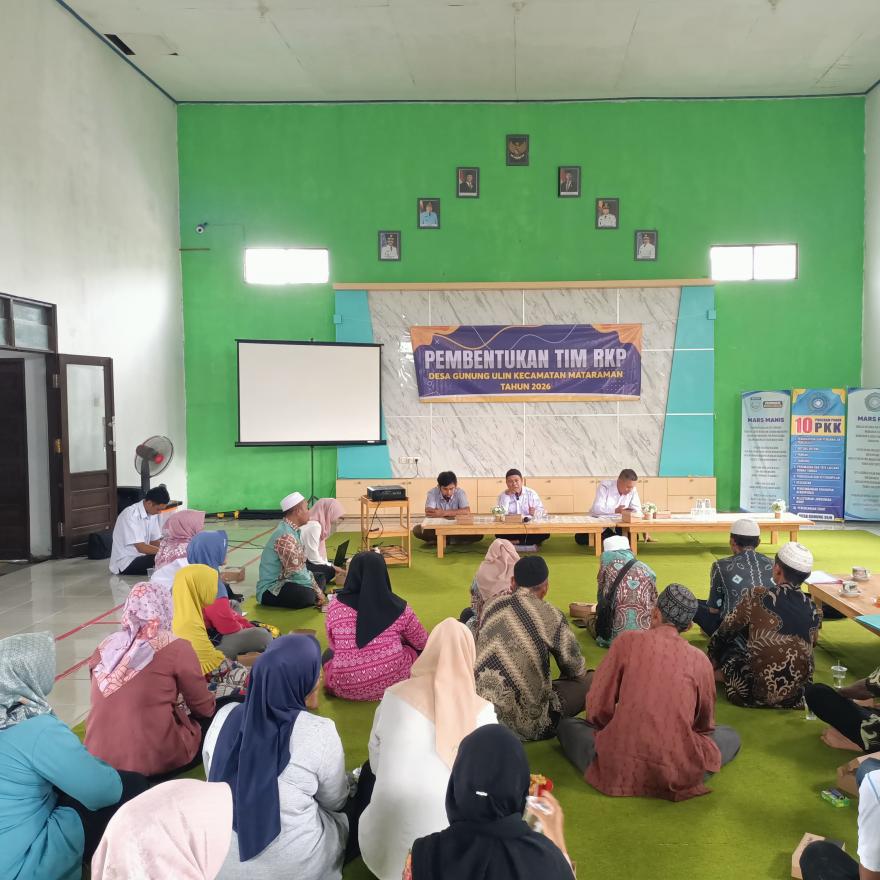Pemdes Gunung Ulin Bentuk Tim Penyusun RKPDesa Tahun 2026 Sekaligus Evaluasi APBDes 